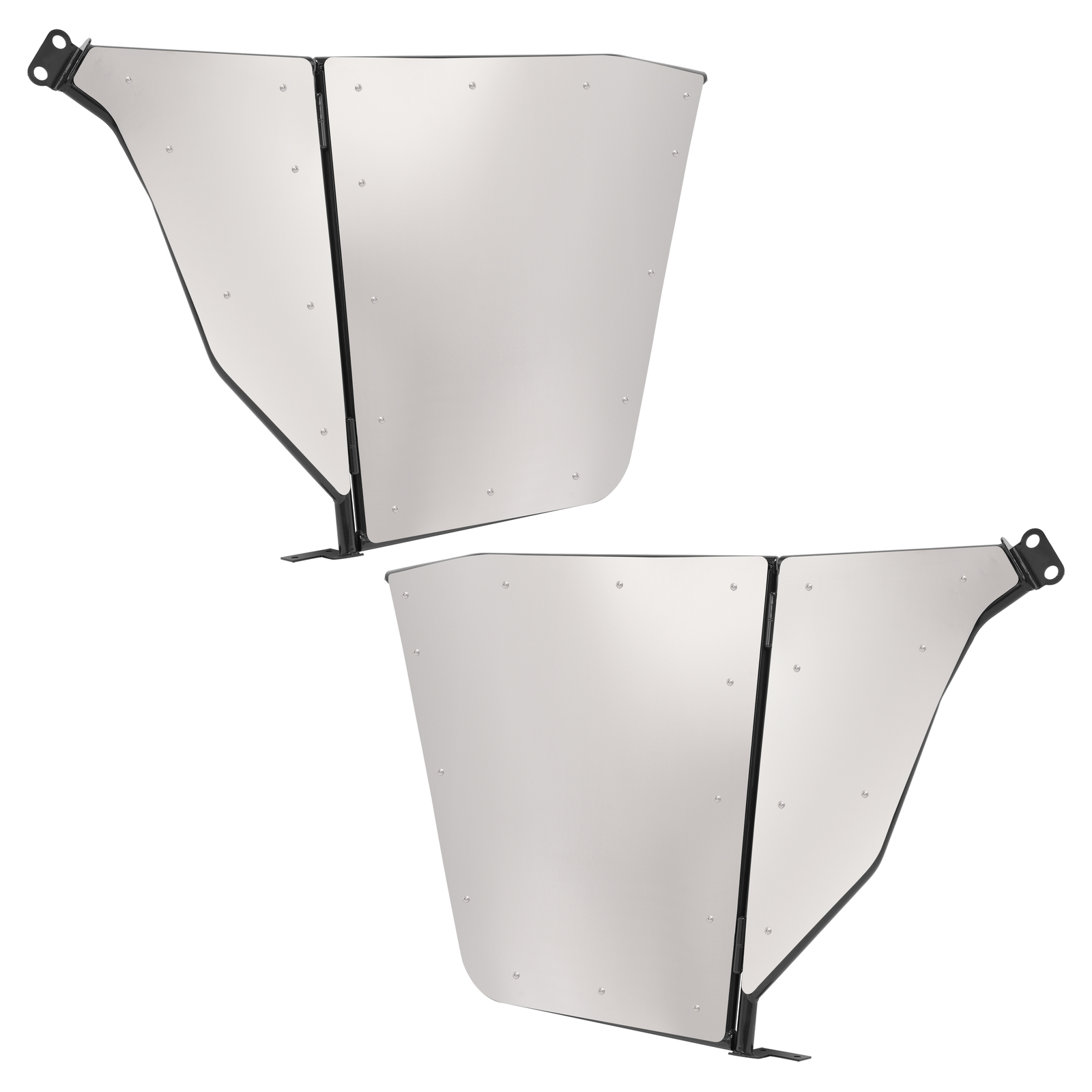 Silvery Aluminium+Steel Powder Coated Full Door For Kawasaki Teryx 750 08-13