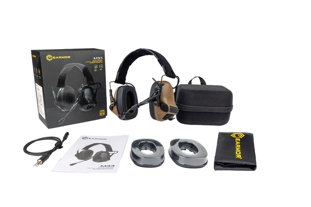 EARMOR® M33 Tactical Communication Headset