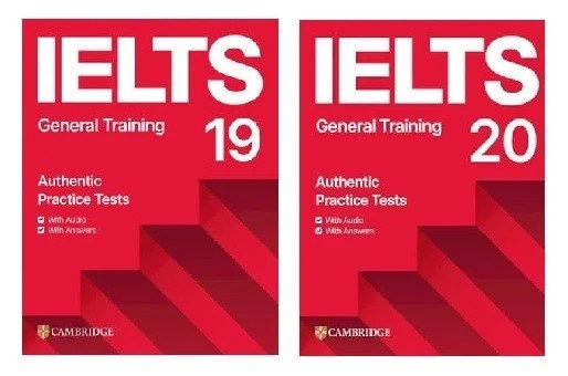 COMBO--IELTS 19 General Training + IELTS 20 General Training by Cambridge