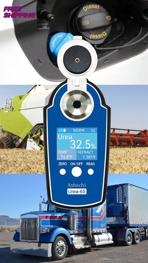 Urea & DEF Tester Refractometer Digital Tester that Measures Accurately& Quickly