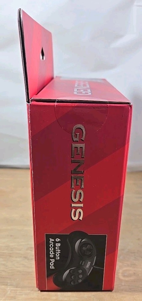 Retro-bit Official Sega Genesis Controller 6-Button Arcade Pad