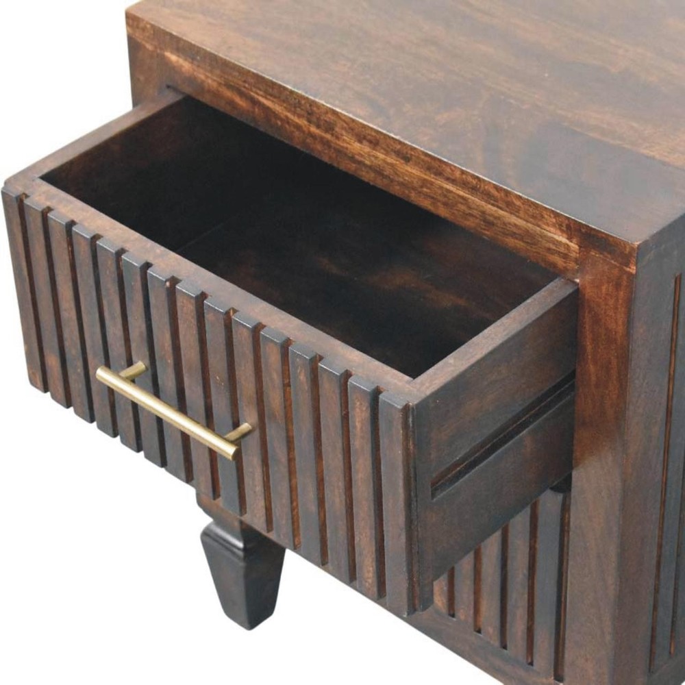 Solid Wood Belmont 2 Drawer Nightstand