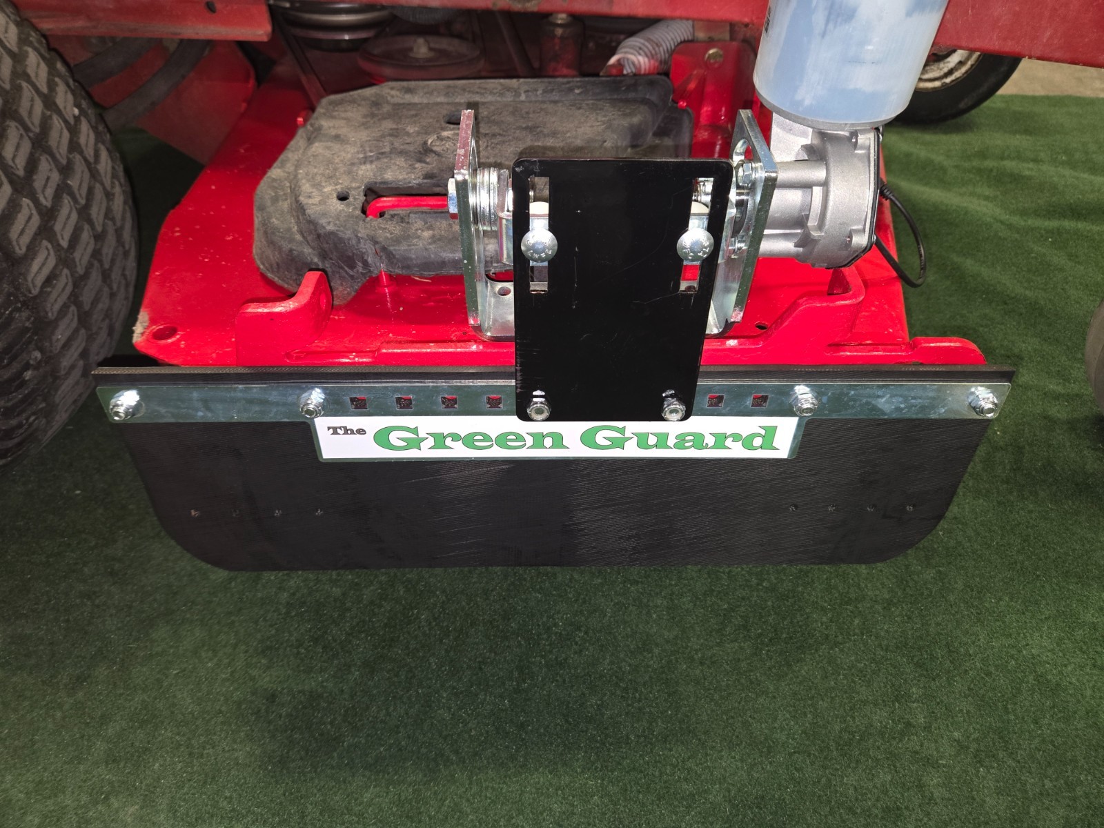 The Green Guard 'SLIM [HD2]' - Motorized Chute Blocker with Aluminum Guard