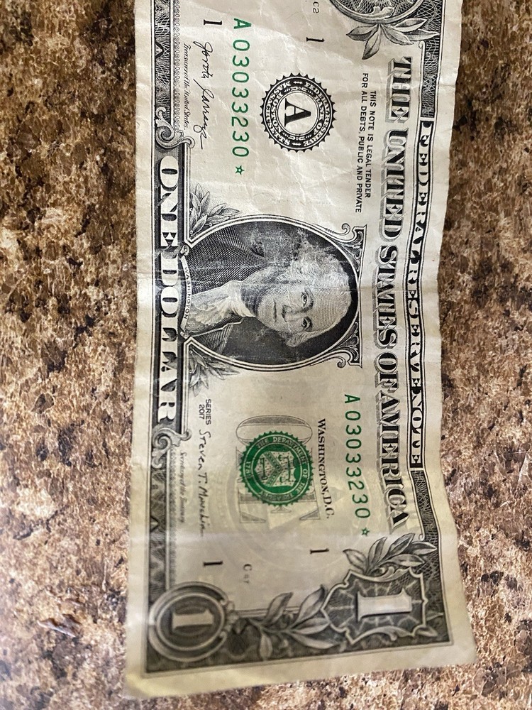 1 dollar star note