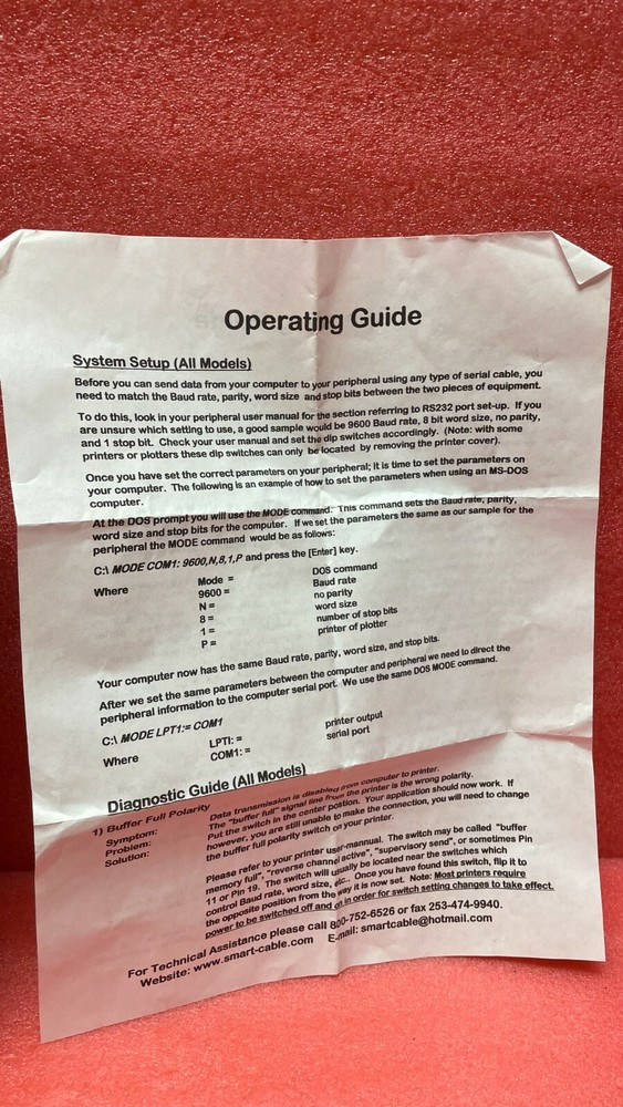 SMART CABLE COMPANY CABLE TESTER KIT