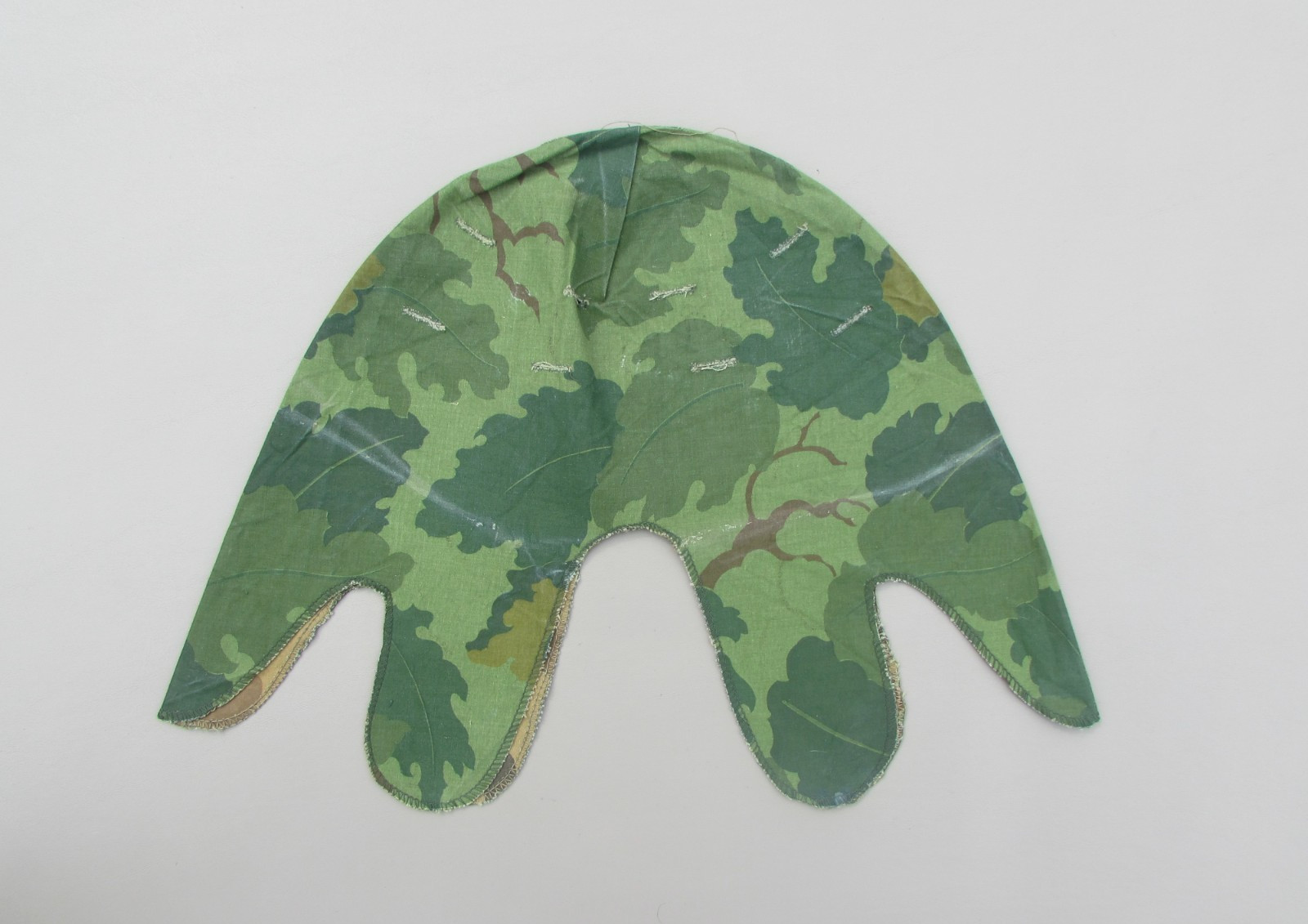 ORIGINAL VIETNAM WAR 1965 MITCHELL PATTERN CAMOUFLAGE M1 HELMET COVER CAMO #9085