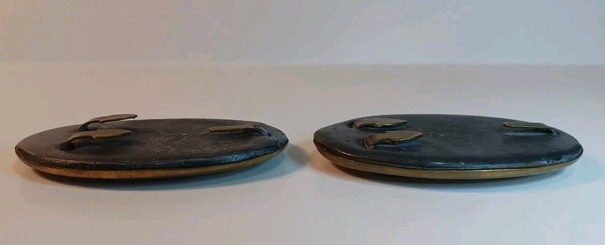 Civil War US & Confederate State Belt Buckles Lead Filled Vintage Reproduction??