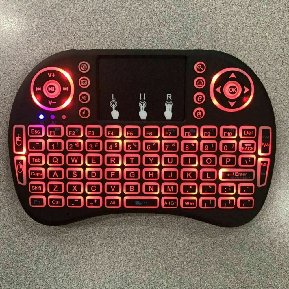 US Mini i8 Wireless Keyboard 2.4G with Touchpad for PC Android Desktop PC TV Box