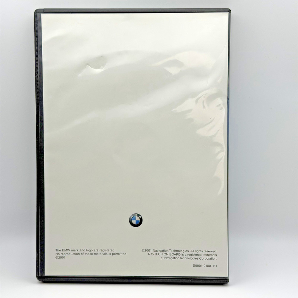 BMW On-Board Navigation System 4 South Central 2001-1