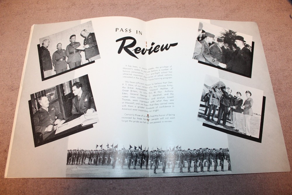 Original WW2 U.S. Army Air Forces "Preflight" Aviation Cadets April 1943 Booklet