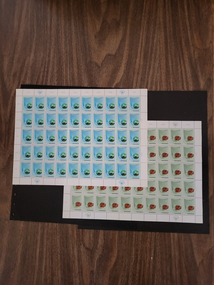 1982 NATURE PROTECTION Sheet Set Scott# V 28/29 MNH (FLAWLESS) Catalog $60