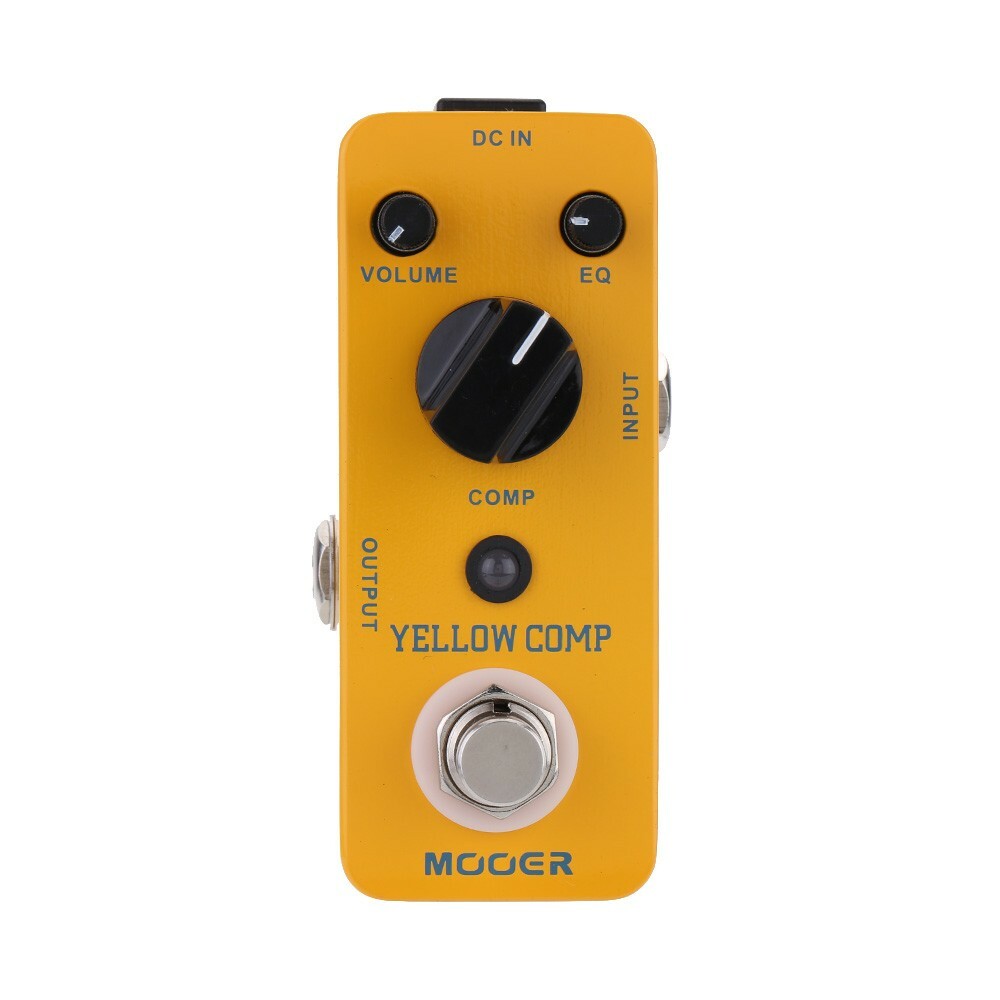 Mooer Yellow Comp Optical Compressor Electric Guitar Effect Pedal True Bypass