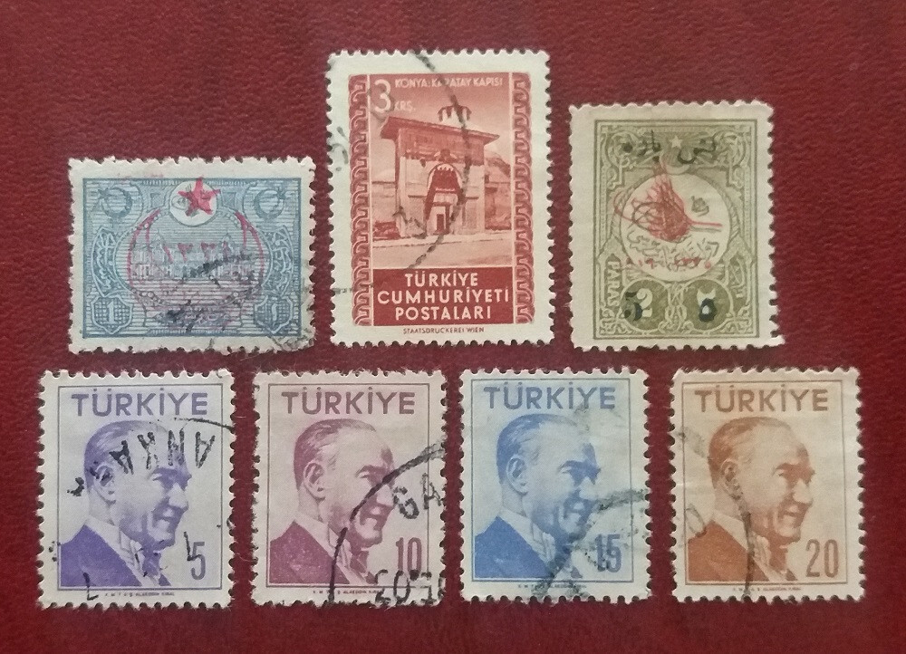TURKEY Postally Used Selection 1317