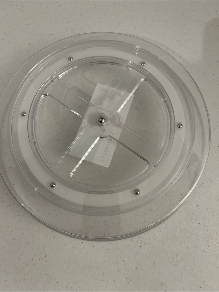 Turntable Spice/Medicine Organizer 10” Clear