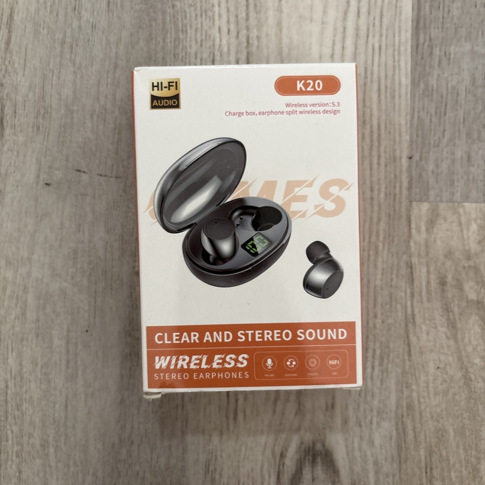 Wireless Earbuds 7 Hour Battery Life Small Fast Charging New Design V5.3 K20