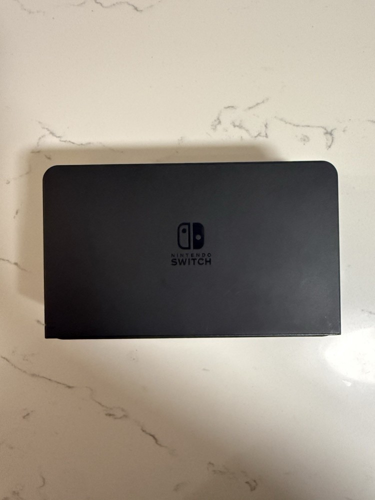 Nintendo Switch OLED Dock Only Model HEG-007 Black No Cords Included