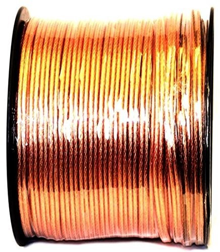 Ultimate 500-Foot 2-Conductor 12 Gauge Stranded Thick Speaker Hook Up Cable...