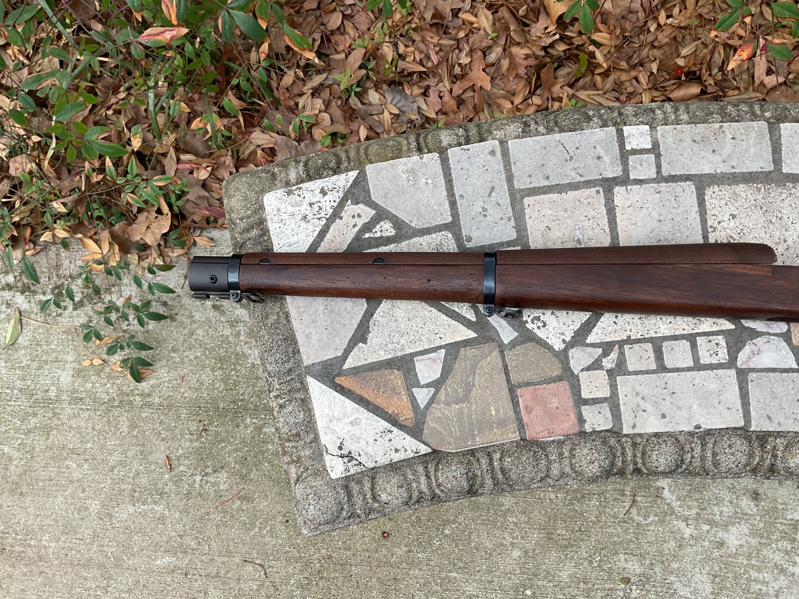 REMINGTON 1903A3 stock, handguard and hardware as shown.