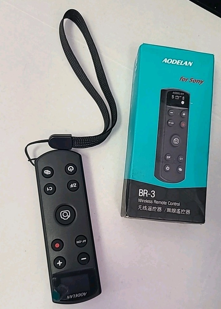 Rechargeable Wireless Remote Control for Sony A6700 Replace Sony RMT-P1BT