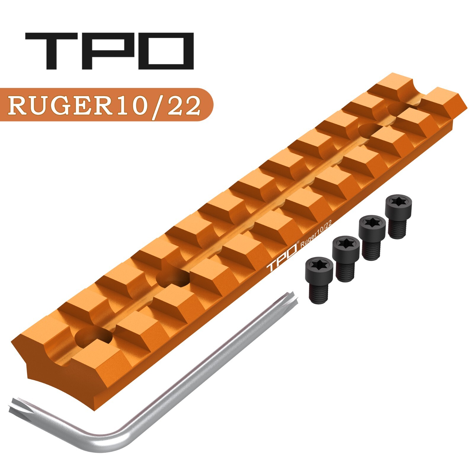 Picatinny Rail Mount for Ruger 10/22 with 11 Slots for Red Dots Mounting Scopes