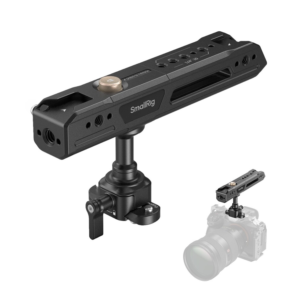 SmallRig Rotating Top Handle with NATO Clamp for Camera Cage Maxiload 15KG