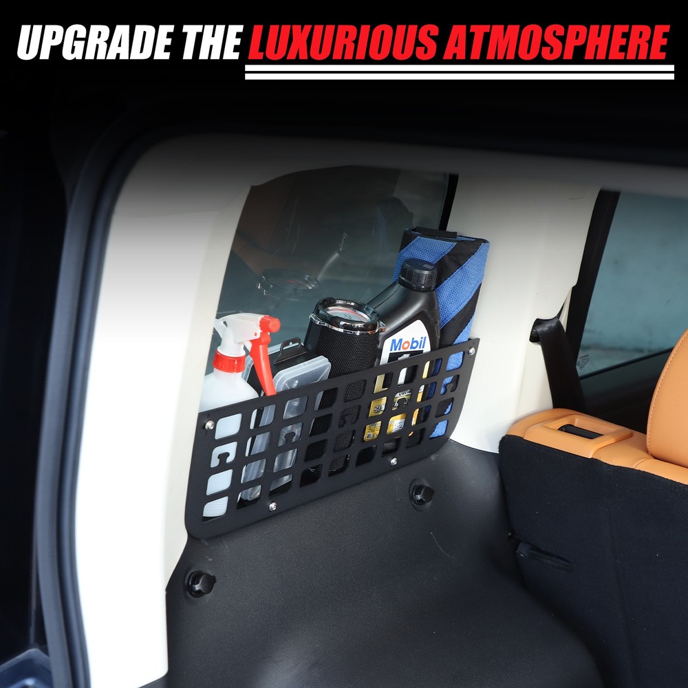 2PCS Trunk Side Window Storage Side Molle Panel For Haval Mighty Dragon 2023+