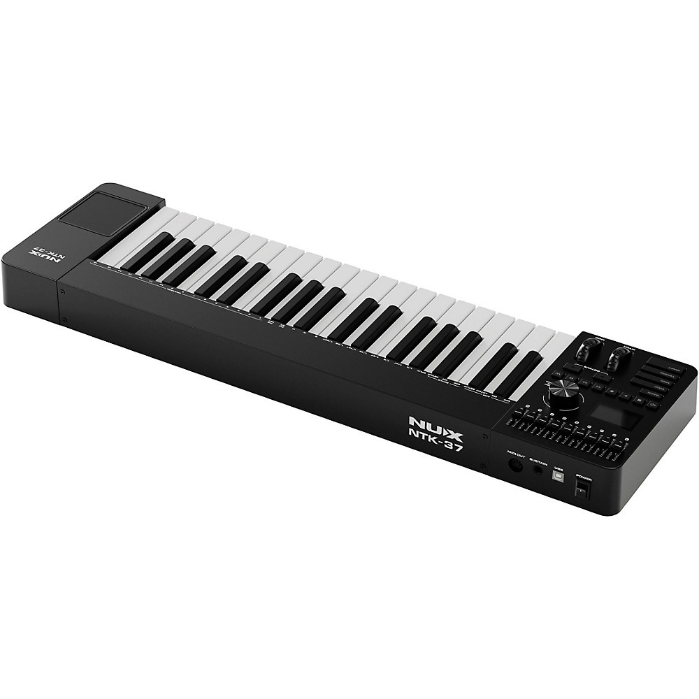 NUX NTK-37 MIDI Keyboard Controller Black