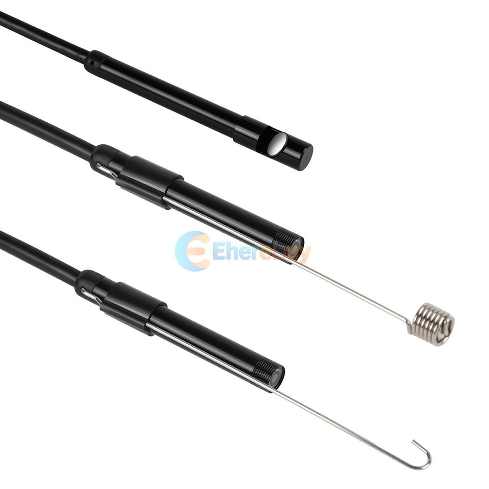 6.6ft USB Snake Endoscope Borescope HD Inspection Camera Scope Fr Android Type C