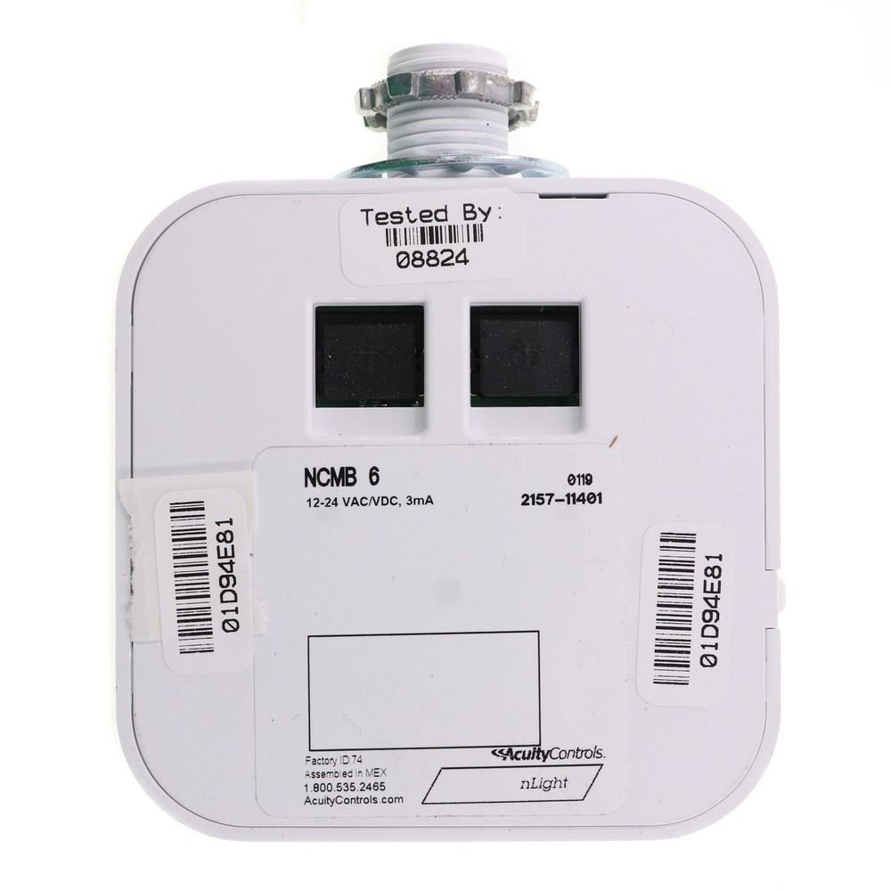 SENSOR SWITCH NCMB-6 NLIGHT FIXTURE MOUNT HIGH-BAY OCCUPANCY SENSOR, 24V