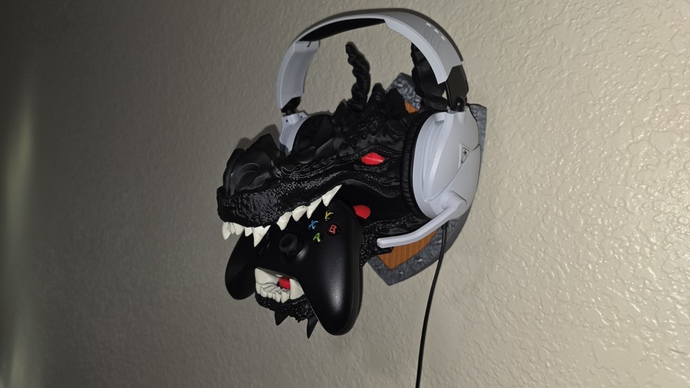 Dragon Controller Stand PS5, Xbox Headset Holder Gaming Setup