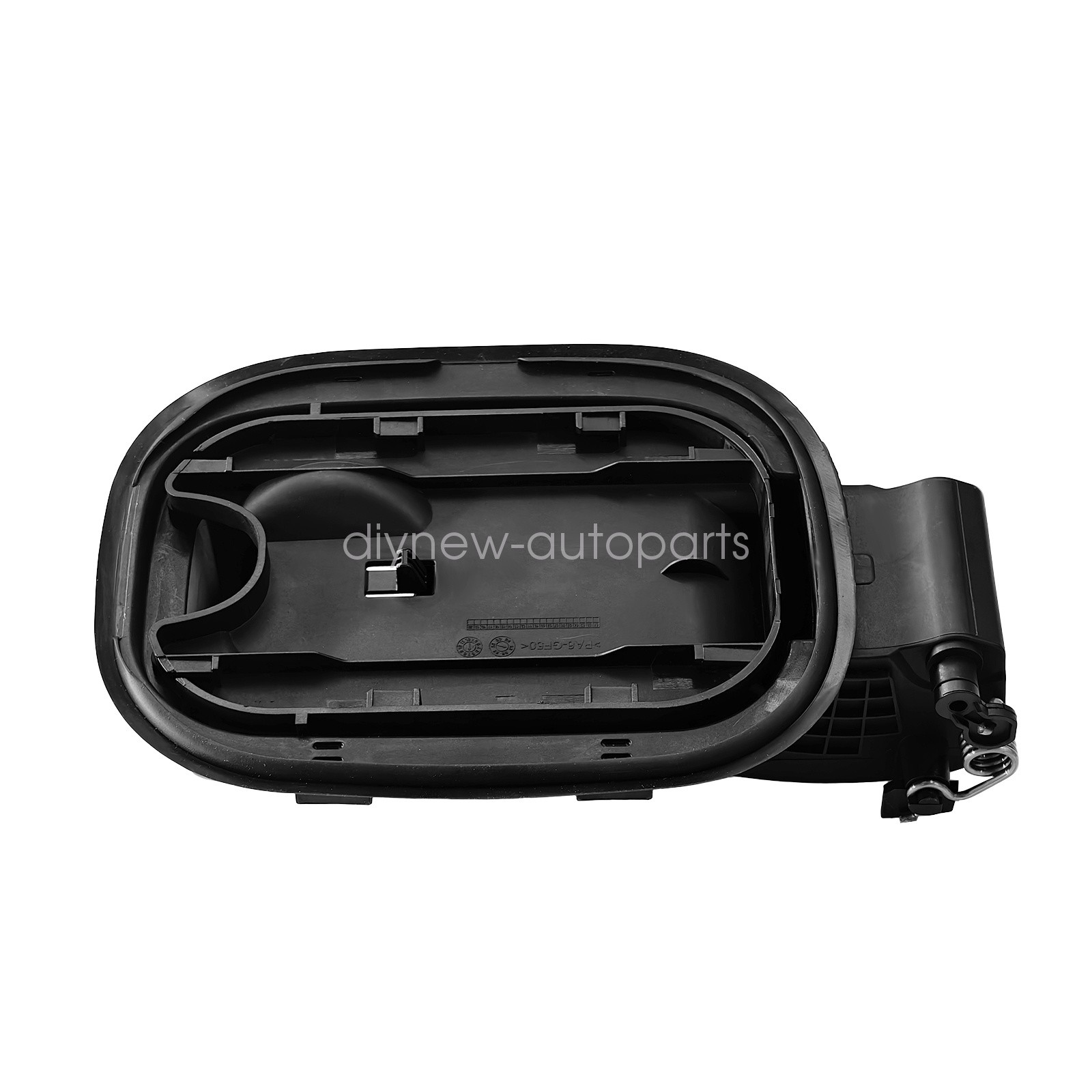 Fuel Tank Filler Pipe Housing &White Cap Door Fit For 19-24 Chevy Silverado 1500