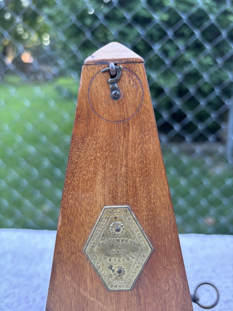 Vintage Maelzel Metronome By Seth Thomas Clocks
