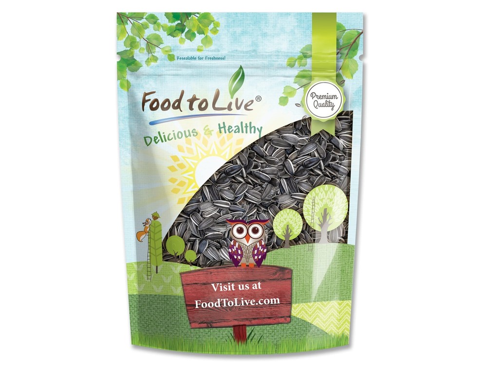 Sunflower Seeds — In shell, Raw, Vegan, Bulk