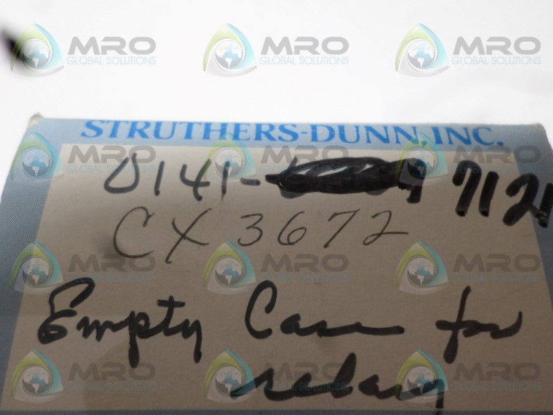 STRUTHERS-DUNN CX3672 ENCLOSURE NSMP