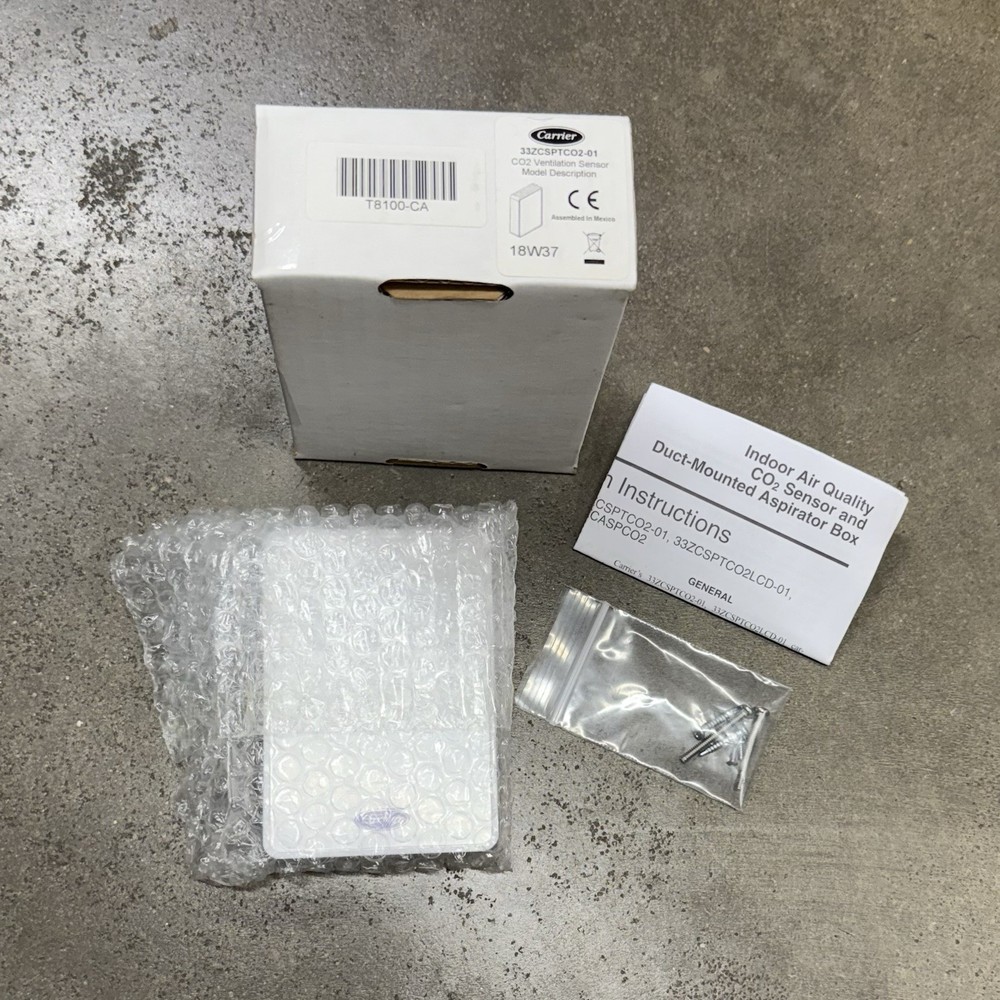 Carrier CO2 Ventilation Sensor w/LCD 33ZCSPTCO2-01
