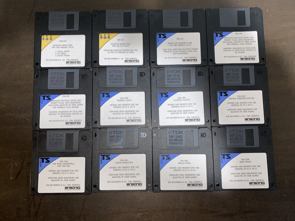 Ensoniq TS-10 & TS-12 Sound Library
