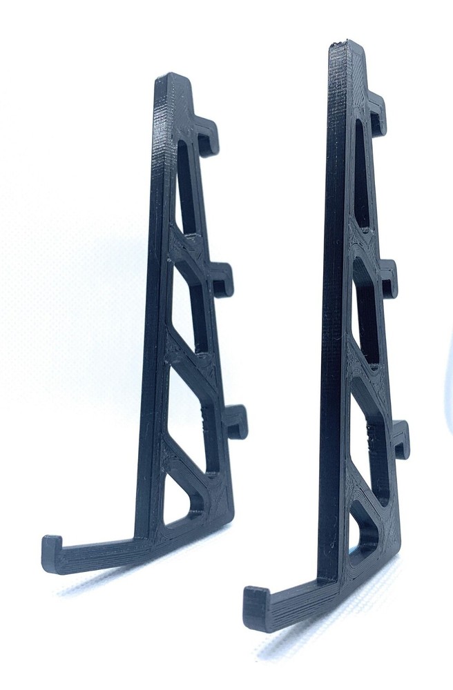 2x IKEA 25mm SKADIS PEGBOARD ACCESSORY LARGE Keyboard Mount Display
