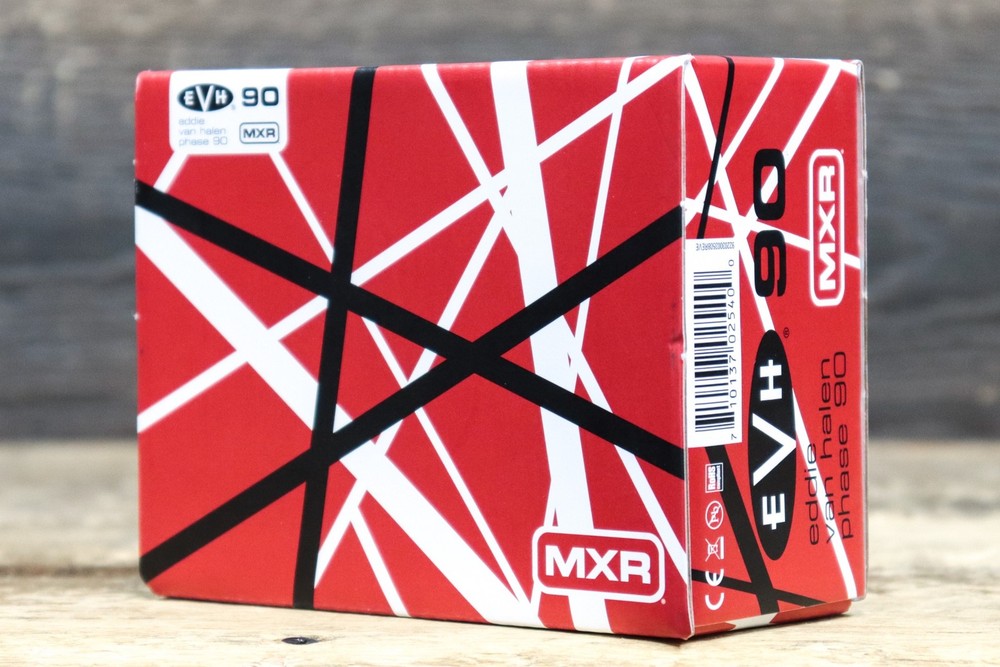 MXR EVH90 Eddie Van Halen Phase 90 Script and Block Style Phasing Effect Pedal