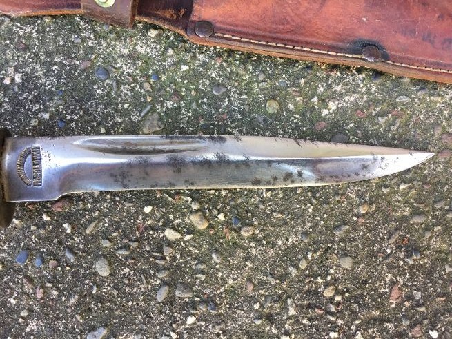 WW2 U.S. Fighting Knife - Identified