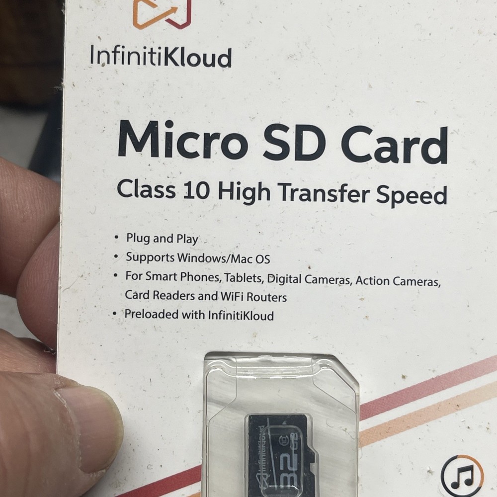 InfinitiKloud 32 GB Micro SD Card