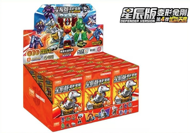 Blokees Transformers Defender Version 4th Blindbox Assembly Figure Model Kit