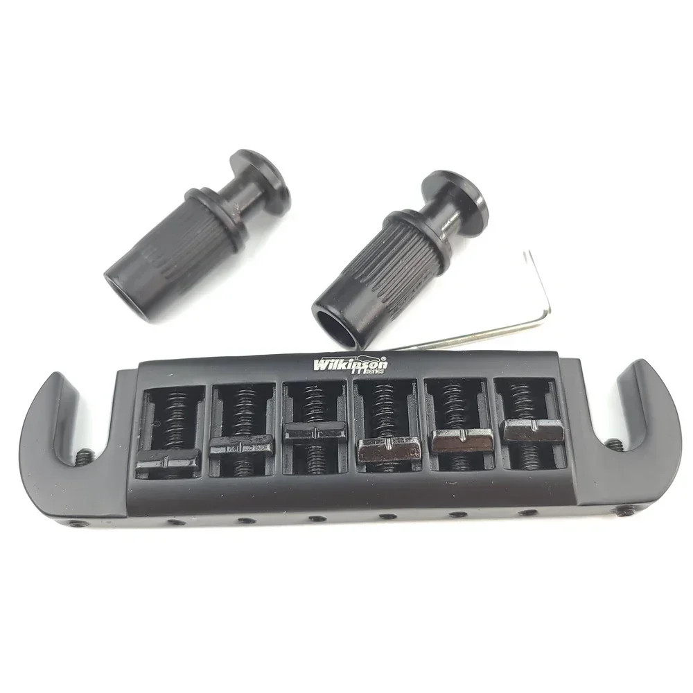 Wilkinson 52mm string spacing, adjustable pigtail wraparound bridge