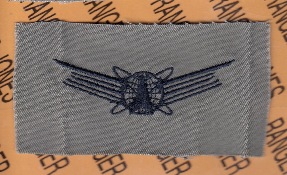 USAF Air Force Space Operations qualification wing Badge AFBU patch B