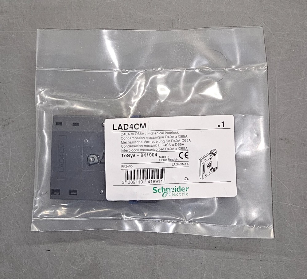 LAD4CM - New Mechanical interlock, for TeSys Deca contactors