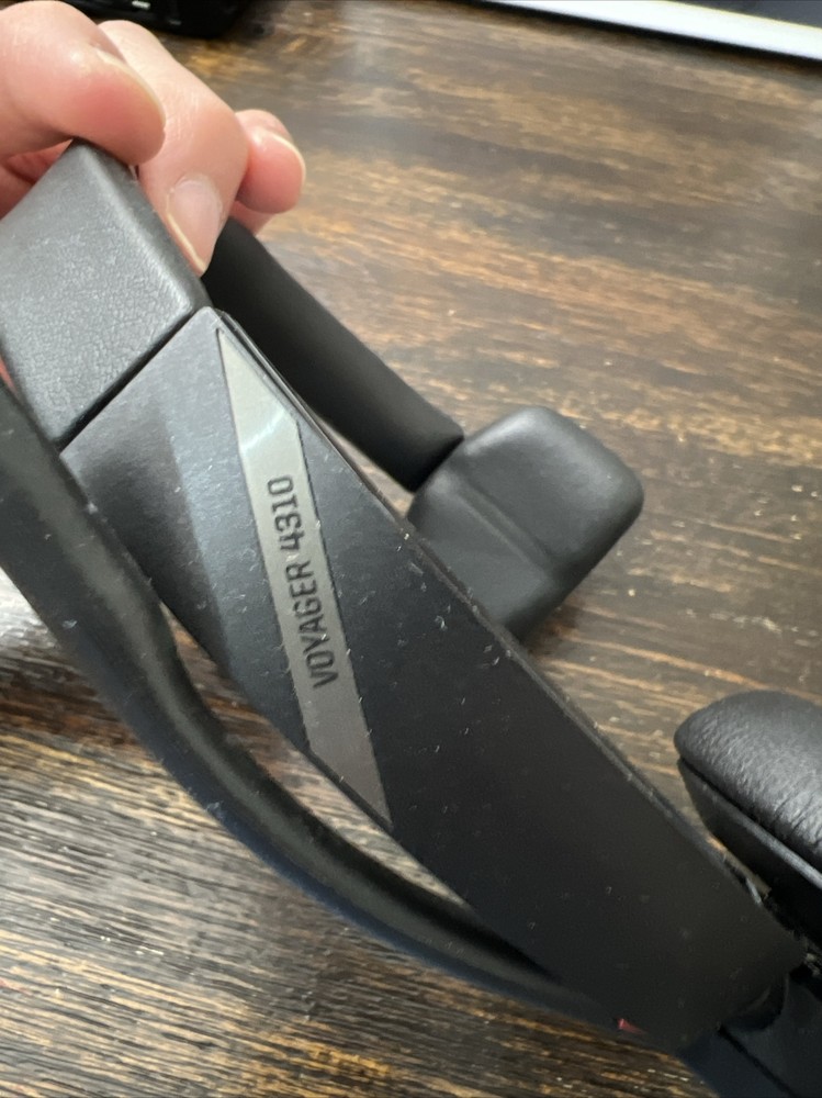 Plantronics by POLY Voyager 4310 UC Single Ear Wireless Bluetooth Headset USED