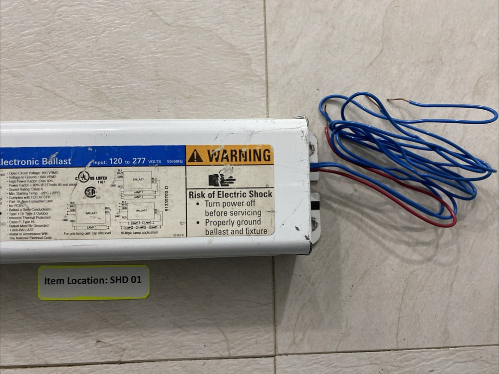 SIGNA ELECTRONIC BALLAST ESB216-12