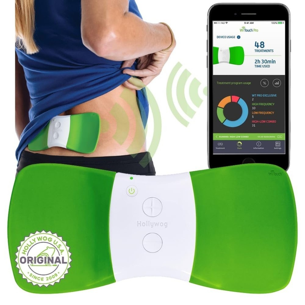 WiTouch Pro Bluetooth TENS Unit – Wireless Lower Back Pain Relief Device |