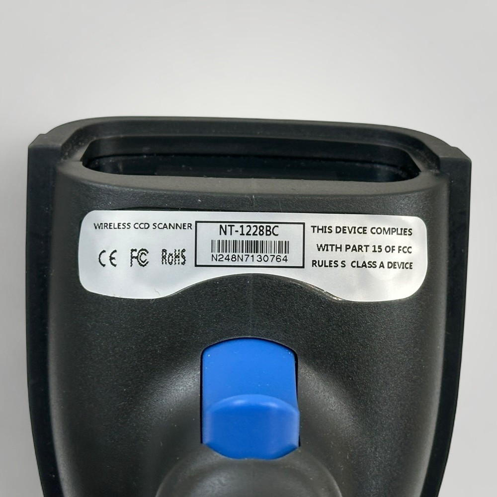 Netum NT-1228BC Wireless USB Barcode Scanner CCD Handheld POS System Retail USB