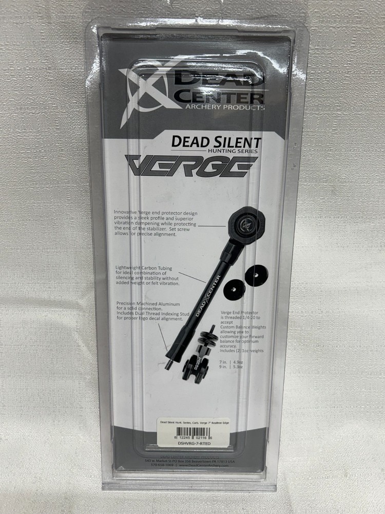 Dead Center Dead Silent 7" Verge Stabilizer