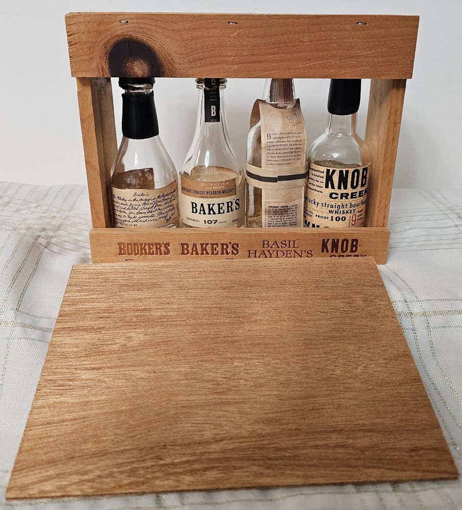 Mini Bar Back Display Of Bourbon